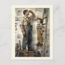 Recherche de emploi cartes postales Papa
