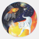 Recherche de yinyang autocollants Blanc