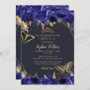 Recherche de royal blue 16ans anniversaire invitations Parties scintillant
