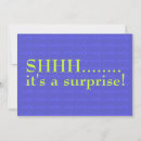 Recherche de shhh C'est une fête surprise