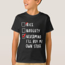 Recherche de naughty enfant tshirts Noël