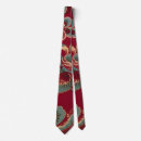 Recherche de et floral bleu cravates Rouge