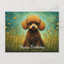 Recherche de caniche jouet vœux cartes Miniature