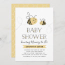 Recherche de bee baby shower invitations Bumble abeilles