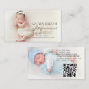 Recherche de nouveau bébé cartes visite Photographe