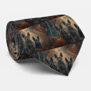 Recherche de nuit de halloween cravates Citrouille