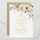 Recherche de fabuleux anniversaire invitations Feuille métallique