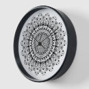 Recherche de motif mandala horloges Élégant