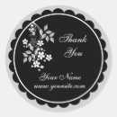 Recherche de transparent mariage autocollants Noir