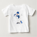 Recherche de snowman tshirts Bleu