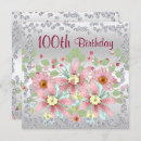 Recherche de 100th anniversaire invitations Élégant