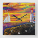 Recherche de lever de soleil horloges Violet