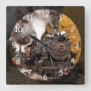 Recherche de train de vapeur horloges Moteur