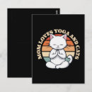 Recherche de chat zen cartes postales Yoga