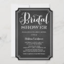 Recherche de chalkboard bridal shower invitations Craie