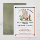 Recherche de bison baby shower invitations Rustique