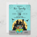 Recherche de scooby doo anniversaire invitations Maison hantée