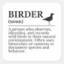 Recherche de ornithologie autocollants Observateur d'oiseaux