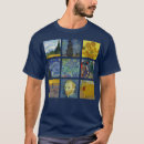 Recherche de peintures célèbres tshirts Nuit étoilée