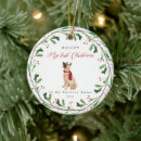 Recherche de german shepherd ornamente Dog