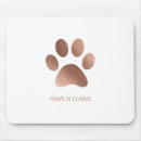 Recherche de feuille tapis souris Blanc