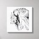 Recherche de un cheval blanc art Vintage