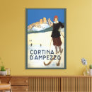 Recherche de neige montagne art Italie