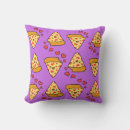 Recherche de pizza drôle coussins Motif