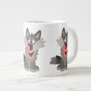 Recherche de dessin de loup tasses Mignon