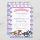 Recherche de derby shower invitations Rose