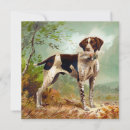 Recherche de chien vintage vœux cartes Propriétaire de chien