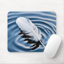 Recherche de plumes blanches tapis souris Pour tous
