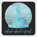 Recherche de spiritualité autocollants Méditer