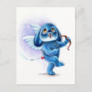 Recherche de amore cartes postales Bleu