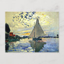 Recherche de petit bateau cartes postales Impressionnisme