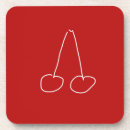 Recherche de cerise dessous de verres Simple