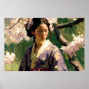 Recherche de kimono posters Fleurs de cerisiers