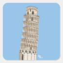 Recherche de penchement autocollants Pisa