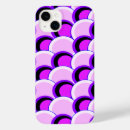 Recherche de pourpre conception iphone coques Rose