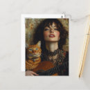 Recherche de chat musicien cartes postales Mignon