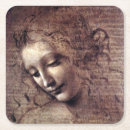 Recherche de leonardo da vinci dessous de verres Femme