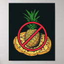 Recherche de ananas drôle posters Tropical