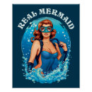 Recherche de sirène vintage posters Plongée