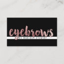 Recherche de sourcils cartes visite Or rose