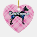 Recherche de coeur rose ornements Amoureux des chiens