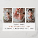 Recherche de collage photo bébé invitations Minimum