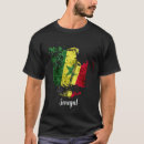 Recherche de drapeau du sénégal tshirts Pays