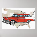 Recherche de chevy vintage posters Voitures
