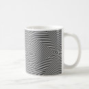 Recherche de motif graphique géométrique tasses Noir