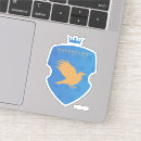 Recherche de motif crête autocollants Magique